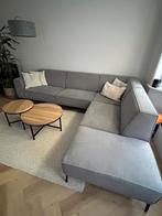 Grijze hoekbank, Huis en Inrichting, Ophalen, 250 tot 300 cm, Hoekbank, Zo goed als nieuw