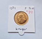Gouden krugerrand 1/2 oz, Ophalen of Verzenden, Noord-Amerika, Losse munt, Goud