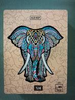 Houten Puzzel - Olifant - 85 Stukjes - nieuw, Kinderen en Baby's, Speelgoed | Kinderpuzzels, Zo goed als nieuw, Van hout, 6 jaar of ouder
