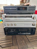 Vintage Stereo Set: Sony, Philips & Pioneer, Ophalen, Gebruikt, Cassettedeck, Losse componenten