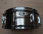 Pearl Sensitone Steel snaredrum 14 x 5,5", Ophalen of Verzenden, Gebruikt, Pearl