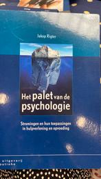Jakop Rigter - Het palet van de psychologie, Nieuw, Jakop Rigter, Ophalen of Verzenden, Cognitieve psychologie