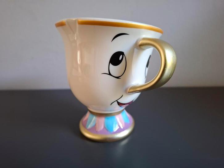 Disney belle en het beest Mok chip, Huis en Inrichting, Keuken | Servies, Gebruikt, Kop(pen) en/of Schotel(s), Overige stijlen