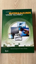 Marcel Kooijman - Leerboek materiaalkunde voor technici, Ophalen of Verzenden, Zo goed als nieuw, Marcel Kooijman; Marc Pallada