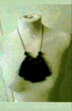 Nieuw zwart/blauw ketting, Ophalen of Verzenden, Nieuw, Blauw