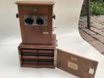Stereo kijker met 325 3D glasfoto’s WO1, Ophalen