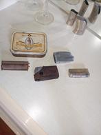 Vintage aanstekers en sigaretdraai apparaat en blikje, Antiek en Kunst, Ophalen of Verzenden
