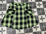 Hell Bunny Tammy Skirt/Rok Neon Green/Groen Maat XS, Kleding | Dames, Rokken, Nieuw, Ophalen of Verzenden, Maat 34 (XS) of kleiner