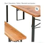 8 Biertafel Sets (220x50) - Perfect voor Feesten!, Ophalen of Verzenden, Gebruikt