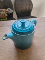 Le Creuset Theepot - Turquoise, Ophalen of Verzenden, Zo goed als nieuw