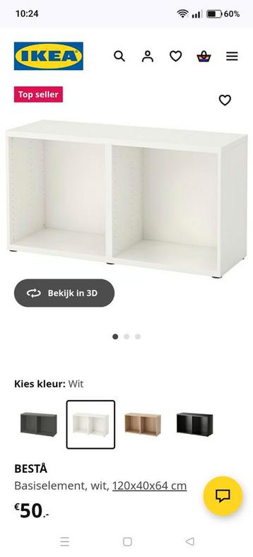 Ikea besta kasten - afbeelding 4