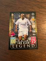 Roberto Carlos 100 club Topps Match Attax LEG 3, Ophalen of Verzenden, Nieuw, Buitenlandse clubs, Spelerskaart