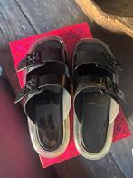 Tori Burch slippers, Kleding | Dames, Ophalen of Verzenden, Zo goed als nieuw, Zwart, Sneakers of Gympen