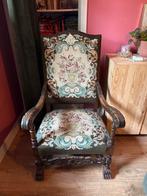 Vintage Gehaakte Fauteuil, Antiek en Kunst, Ophalen
