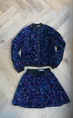 Name it set blauw / paars pailletten maat 152, Kinderen en Baby's, Kinderkleding | Maat 152, Ophalen, Meisje, Zo goed als nieuw