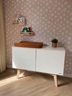 Kidsmill Sixties commode en ledikant wit naturel, Kinderen en Baby's, Kinderkamer | Commodes en Kasten, Ophalen, 50 tot 70 cm