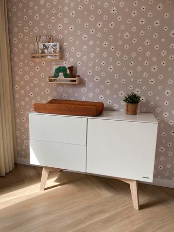 Kidsmill Sixties commode en ledikant wit naturel beschikbaar voor biedingen