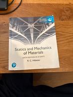 Statics and Mechanics of Materials - Hibbeler, Ophalen of Verzenden, Zo goed als nieuw, Werktuigbouwkunde