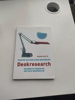 Deskresearch - Maarten van Veen & Kees Westerkamp, Ophalen of Verzenden, Zo goed als nieuw, HBO, Maarten van Veen & Kees Westerkamp