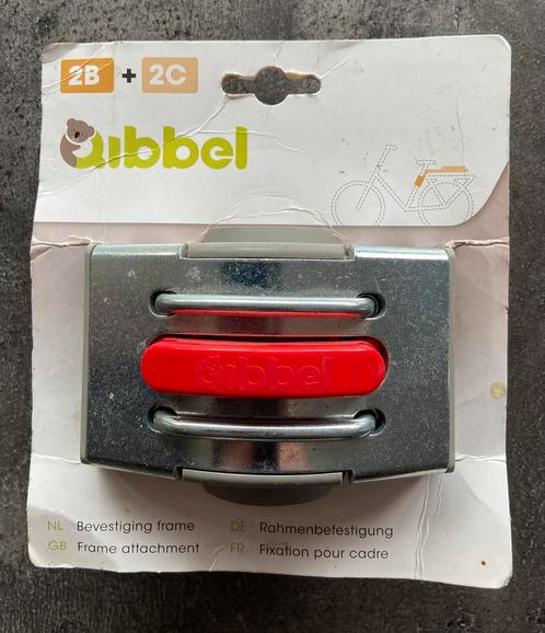 Qibbel frame beugel bevestiging, achterzitje, nieuw, Fietsen en Brommers, Fietsaccessoires | Fietskleding, Nieuw, Ophalen of Verzenden