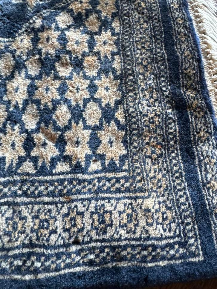 Perzisch tapijt - 63x63 cm, Huis en Inrichting, Stoffering | Tapijten en Kleden, Gebruikt, 50 tot 100 cm, Vierkant, Bruin, Ophalen of Verzenden