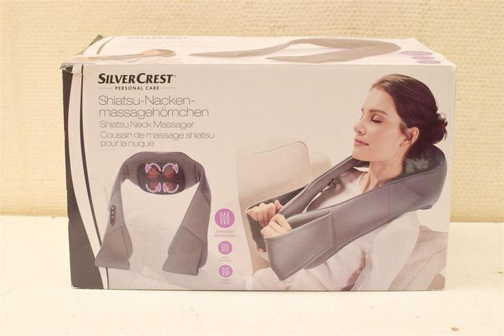 Silvercrest Shiatsu nekmassage hoorntje 40000, Sport en Fitness, Massageproducten, Gebruikt, Massagetafel, Ophalen of Verzenden
