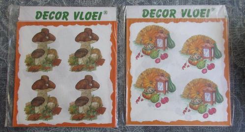 2 pakjes à10 st Decor Vloei 16 x 16 cm - herfst - samen 1,50, Hobby en Vrije tijd, Knutselen, Nieuw, Materiaal, Ophalen of Verzenden