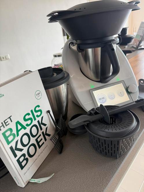 Thermomix TM6 met accessoires en kookboek, Witgoed en Apparatuur, Overige Witgoed en Apparatuur, Zo goed als nieuw, Ophalen of Verzenden