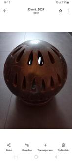 Unieke windlicht met Uitsparingen, Ophalen, Overige materialen, Bruin, Zo goed als nieuw