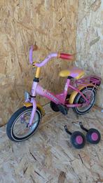 Gazelle 12 inch kinderfiets met zijwieltjes, Ophalen, Zijwieltjes, Gebruikt, Minder dan 16 inch