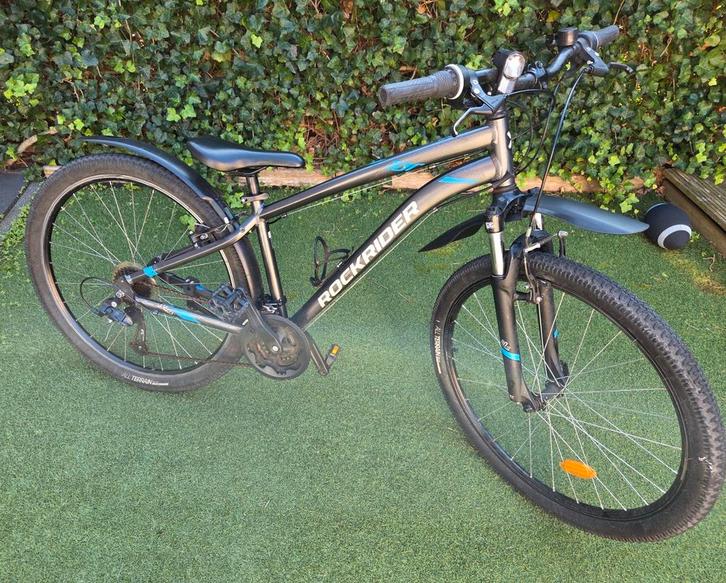 ROCKRIDER
Mountainbike ST 100 27.5" zwart blauw, Fietsen en Brommers, Fietsen | Mountainbikes en ATB, Gebruikt, Overige merken