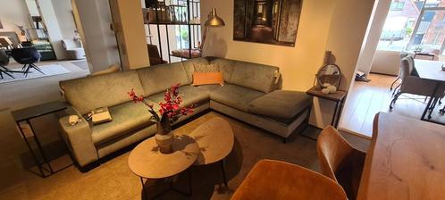 Hoekbank Joost, Huis en Inrichting, Banken | Complete zithoeken, Nieuw, Hout, Stof, Ophalen of Verzenden