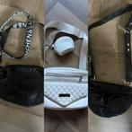 3 Schoudertassen (zwart/wit), Ophalen of Verzenden, Zo goed als nieuw, Zwart, Overige merken