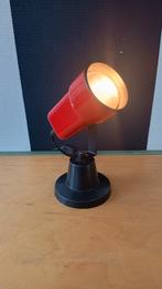 Vintage rode tafellamp / spot, Ophalen of Verzenden, Gebruikt