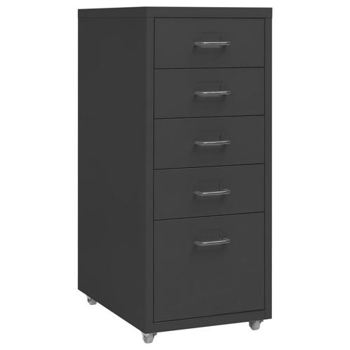 Archiefkast kantoorkast met 5 lades antraciet GRATIS BEZORGD, Huis en Inrichting, Kasten | Roldeurkasten en Archiefkasten, Nieuw