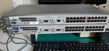 2x HP procurve type 2524 switchbox beschikbaar voor biedingen