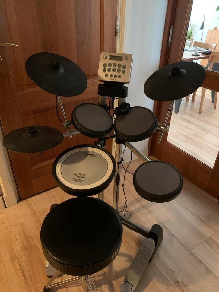 Roland HD-3 V-Drums Lite Elektronisch Drumstel, Muziek en Instrumenten, Drumstellen en Slagwerk, Zo goed als nieuw, Roland, Elektronisch
