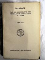 Jaarboeken Maatschappij Nederlandse letterkunde (1940-1956), Boeken, Tijdschriften en Kranten, Gelezen, Overige typen, Ophalen of Verzenden