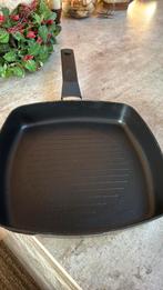 Brabantia Grill pan, Ophalen of Verzenden, Zo goed als nieuw, Rvs, Koekenpan of Braadpan