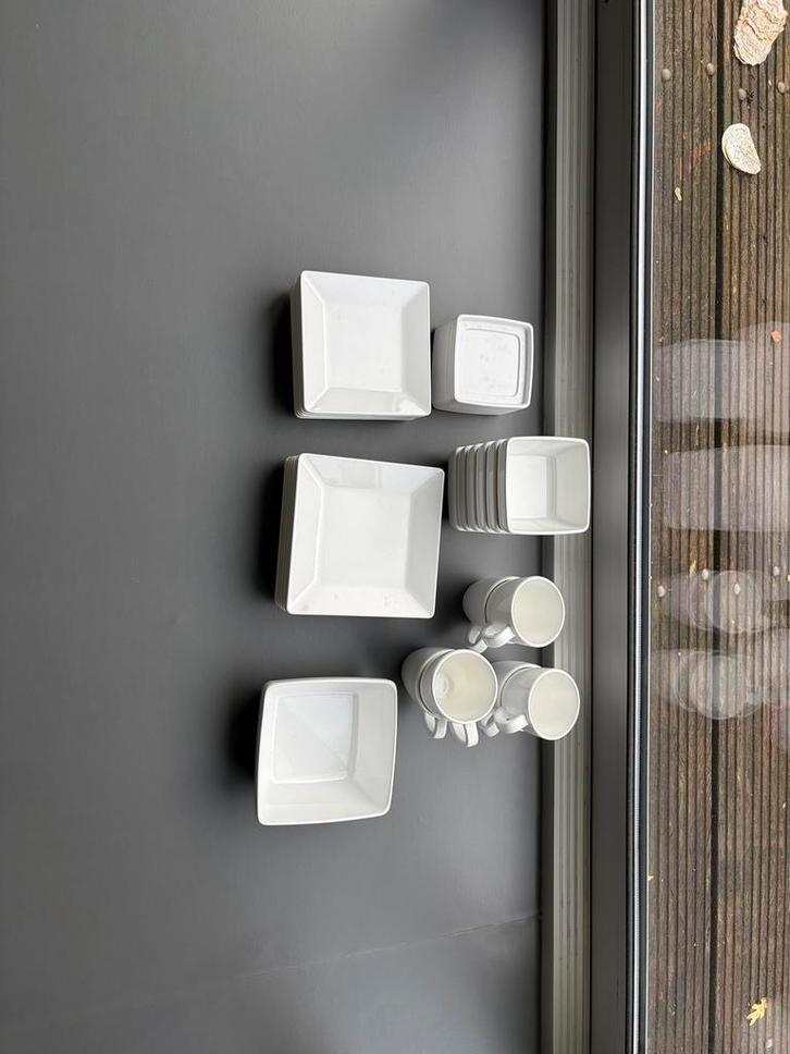 Truyts Melamine Servies - Ideaal voor Camping/Boot, Huis en Inrichting, Keuken | Servies, Zo goed als nieuw, Compleet servies