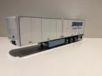 WSI  REEFER TRAILER  3 AXLE  SNEEPELS TRANSPORT   NEW NEW, Hobby en Vrije tijd, Modelauto's | 1:50, Ophalen of Verzenden, Nieuw