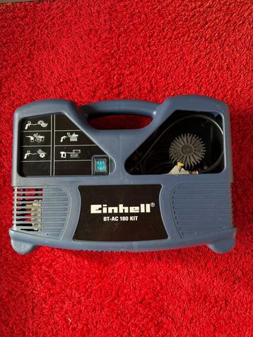 Elektrische Compressor Einhell BT-AC 180 Kit + opzetstukken beschikbaar voor biedingen