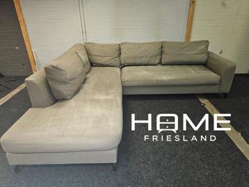 Hoekbank - Groen - Spijkerstof beschikbaar voor biedingen