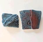 2 grote kunst broches van keramiste Natascha Rieter, Ophalen of Verzenden