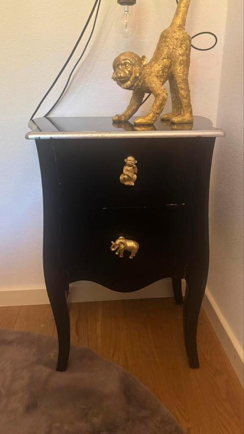 Leuk nachtkastje barok kastje, Huis en Inrichting, Slaapkamer | Nachtkastjes, Gebruikt, 70 cm of meer, 45 tot 65 cm, Hout, Ophalen
