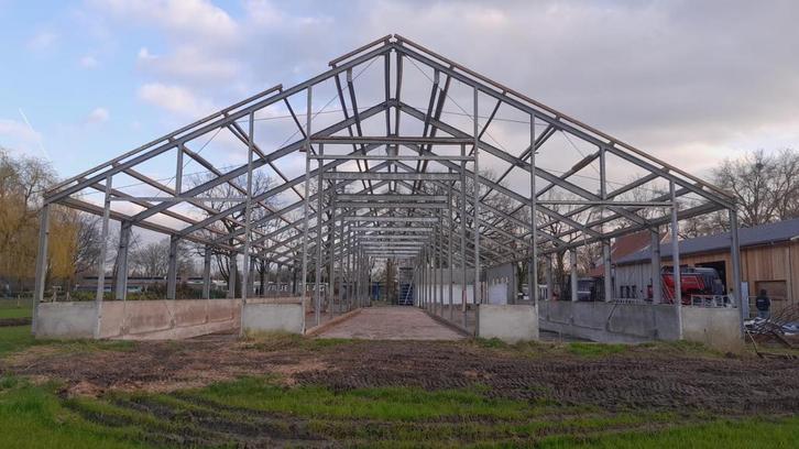 Staalconstructie loods | stal | bedrijfshal | 44m1 x 15m1, Zakelijke goederen, Bedrijfs Onroerend goed, Opslag of Loods, Koop