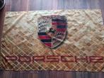 PORSCHE BANNER 90X150 CM MET BEVESTIGGINGS OGEN EEN BEAUTY, Ophalen of Verzenden, Nieuw