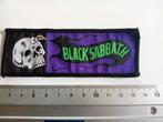 BLACK SABBATH vrij zeldzame vintage 1980 skull patch 30 DIO, Verzenden, Nieuw, Kleding