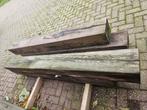 Eiken balken 20x20 4 stuks, Doe-het-zelf en Verbouw, Hout en Planken, Ophalen, Eiken, Zo goed als nieuw, 200 tot 250 cm