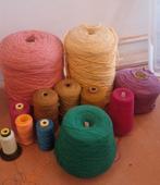 Grote partij garen: katoen, acryl, wol, Ophalen, Overige kleuren, 200 cm of meer, Zo goed als nieuw